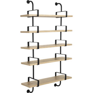 GUBI Démon Shelf L95 cm 5 Shelves Oak