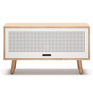 Department Ray TV-taso 100 cm Tammi/valkoinen