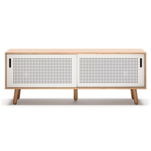 Department Ray TV-taso 150 cm Tammi/valkoinen