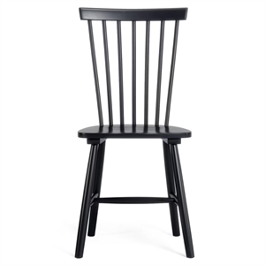 Department Wood H17 Windsor -ruokapöydän Tuoli Musta
