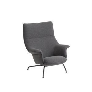 Muuto Doze Nojatuoli Pehmustettu Ocean 80/Anthracite Black