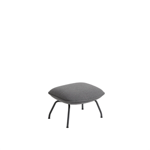 Muuto Doze Ottoman Posltret Ocean 80/Anthracite Black