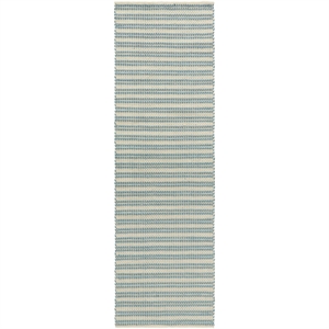 Decotique Dune -matto 75x250 Pölynsininen/luonnonvalkoinen