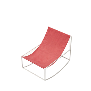 Valerie Objects Rocking Chair White/ Red