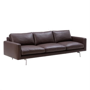 Wendelbo Edge V1 Modular Sofa 25 Faith 2 Brown/ Black