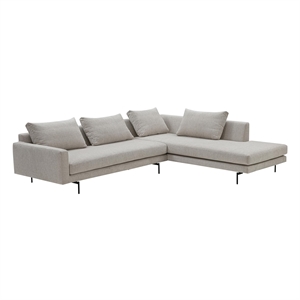 Wendelbo Edge V2 Modular Sofa 11+33 Soft 2/ Black