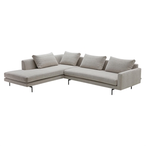 Wendelbo Edge V2 Modular Sofa 12+34 Soft 2/ Black