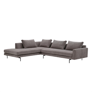 Wendelbo Edge V2 Modular Sofa 12+34 Soft 3/ Black