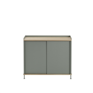 Muuto Enfold Sideboard Tall Oak/Dusty Green