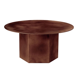 GUBI Epic Coffee Table Round Ø80 Ground Red