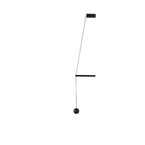 Estiluz Compass -seinävalaisin 1 2700K Musta