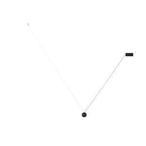 Estiluz Compass 1 Riipus 3000K Musta