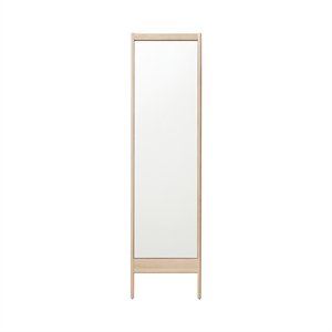 Form & Refine A Line Mirror White Oiled Oak