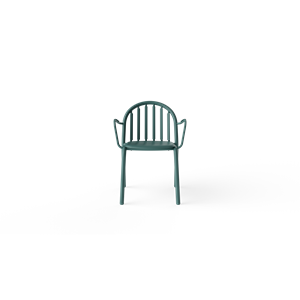 Fatboy Fred's Garden Chair With Armrests Dark Sage