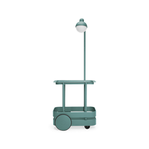 Fatboy Jolly Trolley Trolley With Lamp Dark Sage