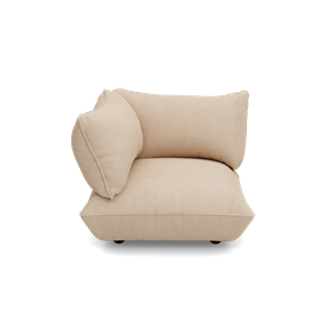 Fatboy Sumo Kierrätysnaruinen Kulmaistuin, Vasen, Beige