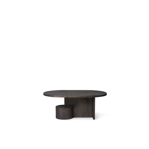 Ferm Living Insert Coffee Table Black Ash Wood