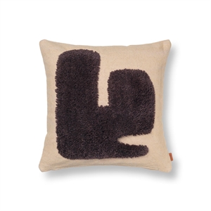 Ferm Living Lay Cushion Sand/Tummanruskea