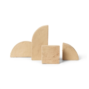 Ferm Living Shape -veistossarja Keltainen