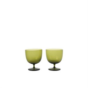 Ferm Living Host Water Glass Set of 2 Moss