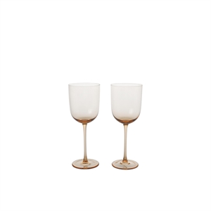 Ferm Living Host Red Wine Glass Set of 2 Blush