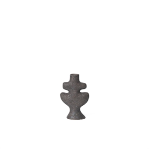 Ferm Living Yara Candlestick Small Rustic Iron