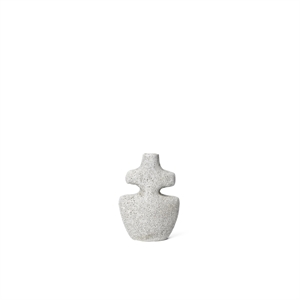 Ferm Living Yara Candlestick Medium Gray Pumice