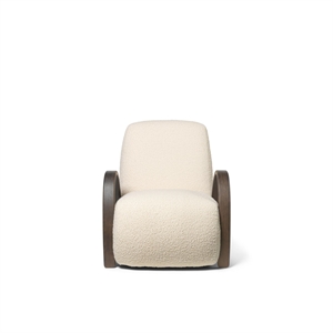 Ferm Living Buur Armchair Nordic Bouclé Off White