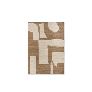 Ferm Living Piece Carpet 200x300 cm Off White/Toffee