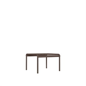 Ferm Living Dapple -puutarhapöytä, Matala, 57x57, Tumma Suklaa