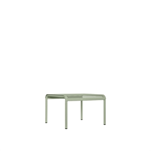 Ferm Living Dapple -puutarhapöytä, Matala, 57x57, Teenvihreä