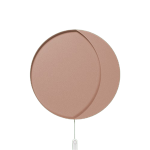 Ferm Living Neba -seinävalaisin, Roosa