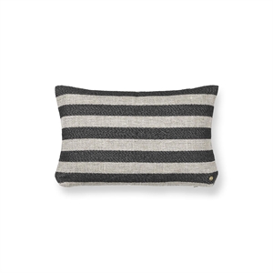 Ferm Living Clean Pillow Louisiana Sand/ Black