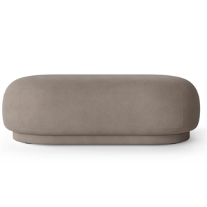 Ferm Living Rico Ottoman Brushed Warm Gray