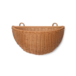 Ferm Living Braided Wall Basket Rattan 2 Pcs.