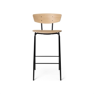 Ferm Living Herman Bar Stool Low Oak