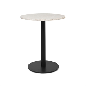 Ferm Living Mineral Café Table Ø60 Bianco Curia Marble