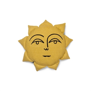 Ferm Living Sun Pillow Yellow