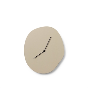 Ferm Living Melt Wall Clock Cashmere