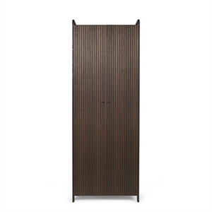 Ferm Living Sill Cabinet Tall Dark Stained Oak