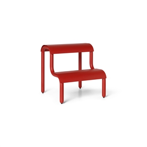 Ferm Living Up Step Stool Poppy Red