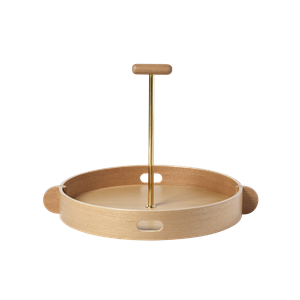 Fritz Hansen JH Tray Tray Pine/ Brass