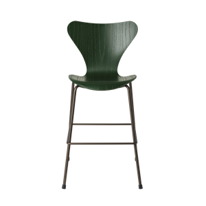 Fritz Hansen Series 7 Junior Chair Evergreen