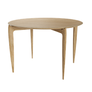 Fritz Hansen Tray Coffee Table Ø60 Oak