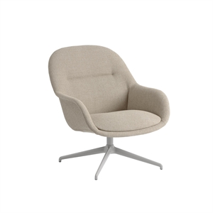 Muuto Fiber Nojatuoli Kääntyvällä Ericture 240/harmaa