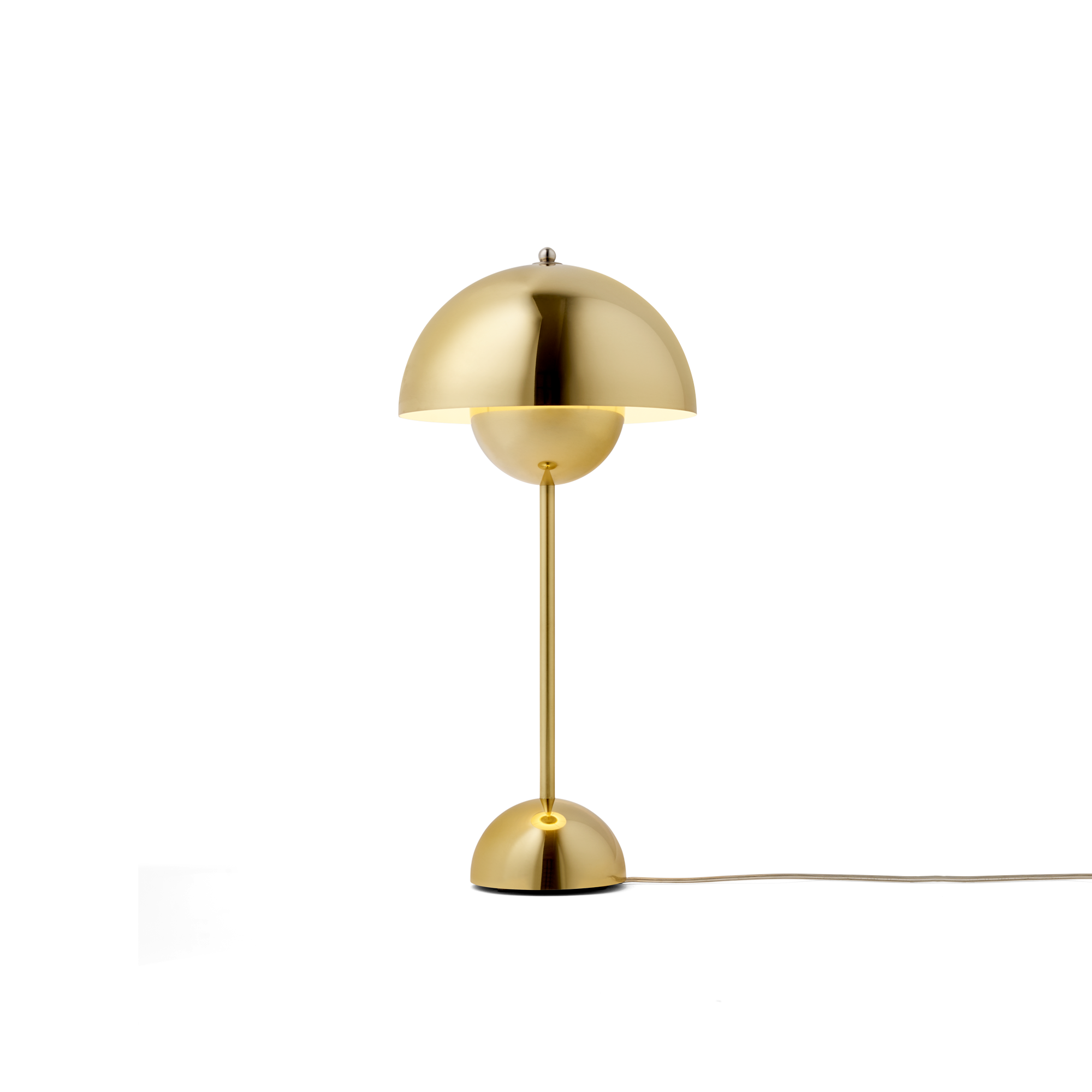 &tradition Flowerpot VP3 Table Lamp Polished Brass