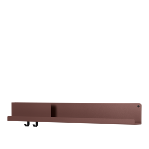 Muuto Folded Shelf 96x13 Deep Red