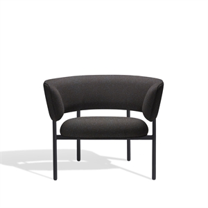 Møbel Copenhagen Font Armchair with Armrests Boucle Zero 0010/ Black Frame