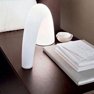 FontanaArte Thor Table Lamp Opal Glass Big