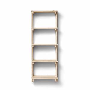 Form & Refine Beam -seinähylly, 5 Mäntyä